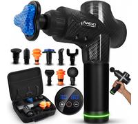 Body massage gun massager 9 attachments NS-503 Neo-sport black