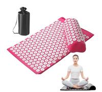 Body Massage Mat - ABS Pure Cotton 65 x 41 cm 540 g Spike Mats Pressure Back Mat for , Muscle Relaxation, Stress Relief, Yoga Practice, Wellness Routine At Home
