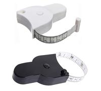 Body Measuring Tape,2pcs Body Tape Measure 1.5M (60 inch) Push Button Retractable Double Sided Inches & cm Measuring Tapes for Body and Fat Weight Monitors