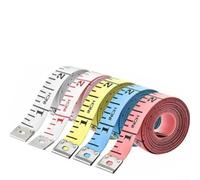 Body Measuring Tape 60 Inch Soft Flexible Sewing Tailor Ruler - Dual Sided cm & inch for Waist Hips Chest Arms Thighs - Accurate Fitness Weight Loss & Clothing Craft Tool 3 Pack