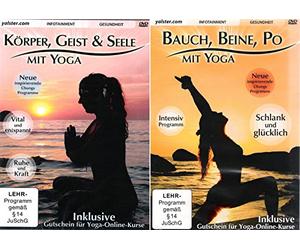 Body, mind & soul + stomach, legs buttocks with yoga [2-DVD]