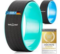 Body & Mind Yoga Wheel Fitness Dharmarad for Asanas and Back Stretching; Yoga Roller for Stretching