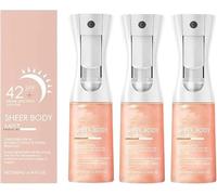 Body Mist Sunscreen SPF 42, Infused with Shimmering Body Oil, Hydrating Mist, Hydrates, Gives Skin a Glowy Finish, Lightweight, Fast-Absorbing (3)