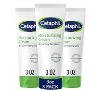 Body Moisturizer by CETAPHIL, Hydrating Moisturizing Cream for Dry to Very Dry, Sensitive Skin, NEW 3 oz (Pack of 3), Fragrance Free, Non-Comedogenic, Non-Greasy