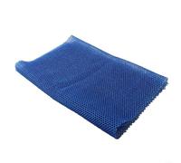 Body Net Exfoliating Sponge African Bath for Shower Use, Nylon Scrubber that Clears Pores and Removes Skin Impurities for a Smoother Skin (Blue)