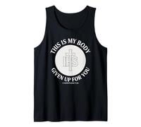 Body of Christ Eucharist Catholic Devotion Tank Top