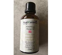 Body Oil - Blackseed & Rose Geranium - BRG | Aromatherapy Massage Oil | Essential Oil | Relaxing Massage Oil | Spa Kit | Spa Gift Set | Spa Box | Stress Relief Kit | Gift for Him | Gift for Her