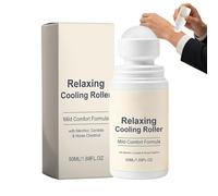 Body Oil Roll On, 50ml Cooling Muscle Support, High Performance Massage System with Build, Advanced Relief Guard, Aesthetic with Professional Style, Leg Stabilizer for Home Travel