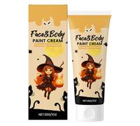 Body Paint for Adults, Water Based Washable Cream Body Paint, Washable Makeup Costume Accessories for Cosplay Stage Party Theater Christmas Zombie Skeleton Vampire