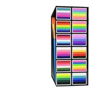 Body Paint Kit - 8.7x4.09 Inches Water Based Makeup, 12 Grid Washable Face Paint, Smudge Proof Pigment With Brush Markers | Halloween Cosplay Festival Sports Theater Kids Party Art