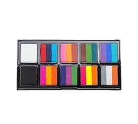Body Paint Painting Kit 26 Colors Rainbow Body Paint For Kids Adults & Water Based Split Cake Face Paint Party Makeup Set For Halloween Christmas Cosplay Makeup Forever (Pink, One Size)