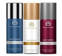 Body Perfume for Men | Blanc, Bleu, Rouge Deodorant Set | Premium Long Lasting Fragrance | Anniversary Deodorant giftset | Diwali deodorantgift |GiftSetfor Husband, Boyfriend - (120ml*3)