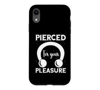 Body Piercer Pierced For Your Pleasure Dermal Piercing Case for iPhone XR