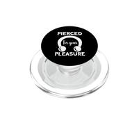 Body Piercer Pierced For Your Pleasure Dermal Piercing PopSockets PopGrip for MagSafe