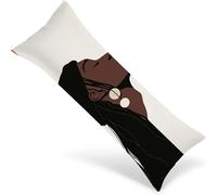 Body Pillow Case 120 x 40 cm Long Bolster Pillow Cover Africa Double Sided Printing Headboard Cushion Abstract, Velvet Extra Large Pillowcases with Invisible Zipper Machine Washable, Home Decor 1Y-975