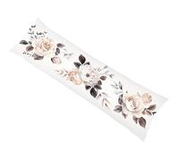 Body Pillow Case 180 x 60cm Long Bolster Pillowcase White Invisible Zipper Extra Large Pillowcase Modern, Double Sided Printing Velvet Pillow Cover, Side Sleeper Machine Washable, Home Decor bz-197