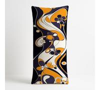 Body Pillow Cases, Long Style Simple Cushion Covers 30 x 90, Sofa Cushion Covers 36x12In Full Coverage Double-Sided Printing Flower for Pregnancy Pillow Cases Sofa Bedroom Accessories Gifts FGYB-0863