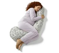 Body Pillow - Cool Side Sleeper Pillow for Back Pain Relief, Neck, Hip & Leg Support - C Shape Pregnancy Pillow for Pregnant Women - Pillows act as Menopause Cooling Devices for Night Sweats