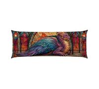 Body Pillow Cover 20x56in Long Lumbar Throw Pillow Covers Decorative Soft Bedding Pillowcase The Majestic Dragon Cushion Pillow Case for Bedroom Couch Bed Living Room Home Decor Pack of 1 g-911