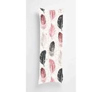 Body Pillow Cover, Geometric Feathers Long pillow Case with Zipper, Decorations Double Sided Print Bolster Pillow Cases for Sofa Living Room Home Decor 14x40 Inch Nordic