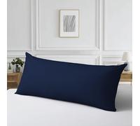 Body Pillow Covers with Zipper Closure 100% Soft Egyptian Cotton Long Pillow Cover 500 Thread Count 1-Pices Large Pillow case Body 21x54 inch, Navy Blue