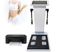 Body Pod Scale - High-Capacity (5-200kg), 5-Segment BIA Analysis, Fat & Protein Tracking, Cloud Storage, A4/Digital Reports for Fitness Clubs & Personal Trainers