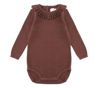 Body Pointelle Burgundy 18/24 months