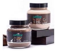 Body Polishing Kit for Exfoliation, Tan Removal & Intense Moisturization | Coffee Body Scrub & Choco Body Butter Combo for Soft & Smooth Skin | For Men & Women | All Skin Types