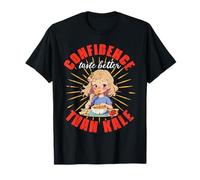 Body Positivity Confidence Taste Better Than Kale Distressed T-Shirt