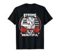 Body Positivity Fitness Strong is The New Beautiful Grunge T-Shirt