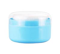 Body Powder Container | Portable Bath Dusting Powder Holder With Puff | Refillable Talcum And Loose Storage Box For Travel, Bathroom, Beauty Care, Skincare And Daily Personal Use