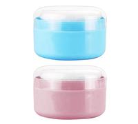 Body Powder Container - Powder Dispenser, Talcum Powdere Storage, Loose Powderes Holder, After-Bath Body Powders Puff And Container Case Use For Beach Travel Home, Multifunctional Makeup Powders