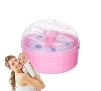 Body Powder Puff And Container,Powder Puff For Body Powder, Powder Puff Applicator, Toddler After Bath Body Powder Puff and Bottom Case