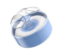 Body Powder Puff Empty Loose Powder Box Baby Body Cosmetic, Blue