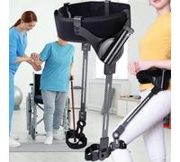 Body Power Walking Aid Aid Exoskeleton Hiking and Climbing Stairs Assist Stroke Hemiplegia Walker 3 Levels of Adjustable Strength (S Left)