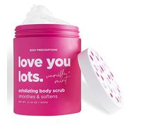 Body Prescriptions - Body Scrub - Body Scrub - Body Cleanser for Nourished and Ultra Soft Skin, Vanilla and Mint (Love You)