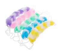 Body Puff,Back Scrubber Bath Shower Mesh Exfoliating Loofah,Exfoliating Towel Soft Nylon Wash Cloth Puff Spa Professional Processed