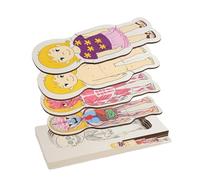 Body Puzzles Kids Toddler Anatomy Toy, Wooden Human Body Puzzle with Interactive Learning Activity Features for Preschool Travel Home School Classroom Bedroom Play 30x14.8x2cm/11.81x5.83x0.79 inches