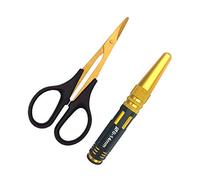 Body Reamer 0-14mm Hole Puncher w/Sleeve & Curved Scissors Set for RC Car Bodyshell Hobby Tools