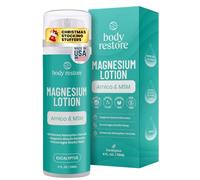 Body Restore Magnesium Lotion with Arnica & MSM - For Sleep Support, Muscle & Joint Relief, Birthday Gifts for Women, Men, Travel Essentials, Self Care - Eucalyptus