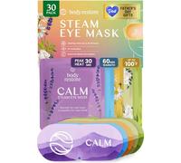 Body Restore Steam Eye Mask 30 Pack - Self Heating Warm Compress For Eyes, Relaxation Gifts, Women and Men, Disposable Heating Pad For Sleep, Dry Eyes, Spa, Travel Essentials, Self Care - Variety