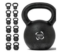 Body Revolution - Cast Iron Kettlebell Weight Set - 2kg 4kg 6kg 8kg 10kg 12kg 14kg 16kg 18kg 20kg 24kg 28kg Kettlebells - Cardio, Aerobics & HIIT Kettle Bell Exercise Weights & Gym Equipment