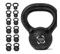 Body Revolution - Cast Iron Kettlebell Weight Set - 2kg 4kg 6kg 8kg 10kg 12kg 14kg 16kg 18kg 20kg 24kg 28kg Kettlebells - Cardio, Aerobics & HIIT Kettle Bell Exercise Weights & Gym Equipment