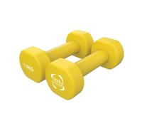 Neoprene Dumbbell Pair 2 x 1.5kg Hand Free Weights Coated Cast