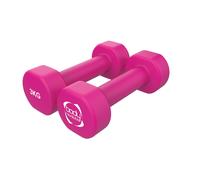 Neoprene Dumbbells 0.5kg - 10kg - Coated Cast Iron Dumbbells, Cardio, Aerobics and HIIT Exercise Weights - Gym Equipment for Home Strength Training and Workouts by Body Revolution