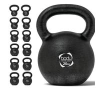 Body Revolution Cast Iron Kettlebells 2 kg - 28 kg - 20kg