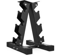 Dumbbell Weight Rack - 3 Tier Hex Dumbbell Rack - Weight Storage Shelf for Dumbbells - Home Gym Equipment for Strength Training and Exercise by Body Revolution