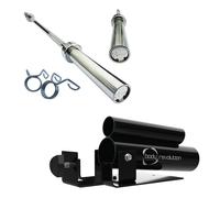 Body Revolution 7ft Barbell Bar & T-Bar Row Bundle