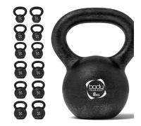Body Revolution Cast Iron Kettlebells 2 kg - 28 kg - 8kg