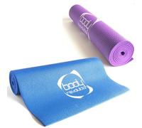 Body Revolution Cushioned Non-Slip Purple Yoga Mat For Comfort And Stability